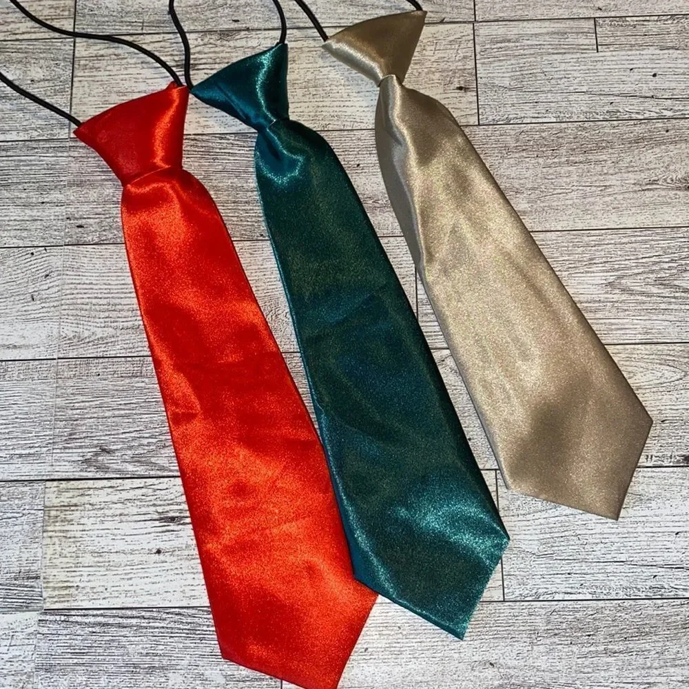 Youth, 3pk 12” Tie, Holiday Collection